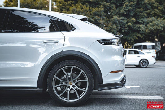 Porsche Cayenne 9Y0 9Y0.1 Base/S/GTS/Turbo/Turbo S 2019 2020 2021 2022 2023 & Cayenne 9Y0 9Y0.2 Base/S/GTS/Turbo/Turbo S 2024-On & Cayenne 9Y3 9Y3.1 Base/S/GTS/Turbo/Turbo S/Turbo GT 2019 2020 2021 2022 2023 & Cayenne 9Y3 9Y3.2 Base/S/GTS/Turbo/Turbo S/Turbo GT 2024-On with Aftermarket Parts - Wheel Arches Carbon Fiber / FRP from CMST Tuning