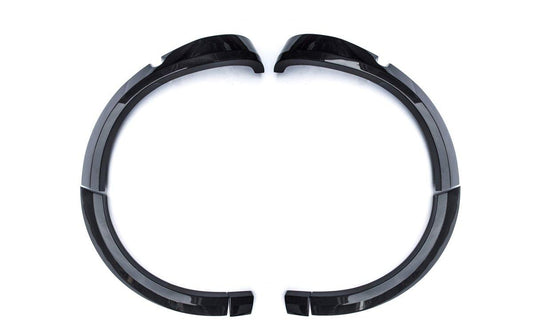 Tesla Model X P100D 100D 90D 75D 60D Performance Long Range Base 2016-2021 with Aftermarket Parts - Widebody Wheel Arches Carbon Fiber / FRP from CMST Tuning