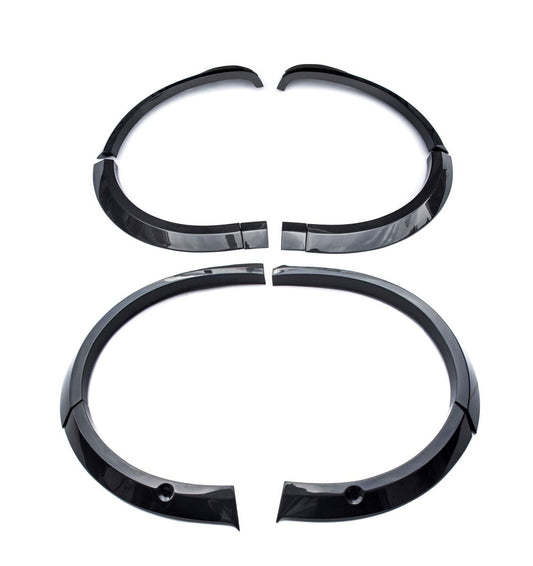 Tesla Model X P100D 100D 90D 75D 60D Performance Long Range Base 2016-2021 with Aftermarket Parts - Widebody Wheel Arches Carbon Fiber / FRP from CMST Tuning