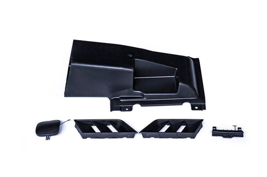 Nissan GTR Nismo T-Spec Black Edition Track Eidtion Premium Pure 2008-2023 (recommened 2017-2024 hood for 2008-2016 cars) with Aftermarket Parts - Nismo Style Front Bumper Set Polypropylene (PP) from CMST Tuning