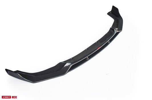 BMW F87 M2 2016-2018 & F87 M2 M2C 2019-2021 with Aftermarket Parts - Vacuumed Carbon & FRP Front Lip from CMST Tuning