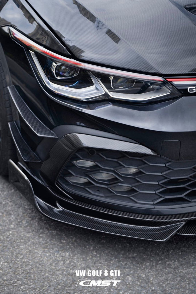 CMST Tuning Carbon Fiber Front Splitter for Volkswagen GTI MK8 –  Performance SpeedShop