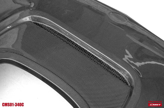 BMW 3 Series M340i 330i G20 G21 2019-ON with Aftermarket Parts - Hood Bonnet Carbon Fiber / FRP from CMST Tuning