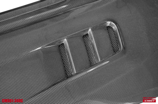 BMW 3 Series M340i 330i G20 G21 2019-ON with Aftermarket Parts - Hood Bonnet Carbon Fiber / FRP from CMST Tuning