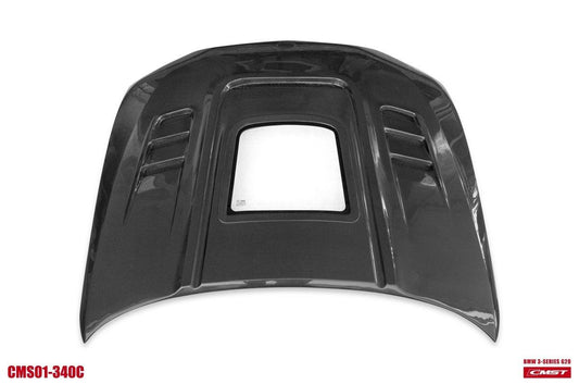 BMW 3 Series M340i 330i G20 G21 2019-ON with Aftermarket Parts - Hood Bonnet Carbon Fiber / FRP from CMST Tuning