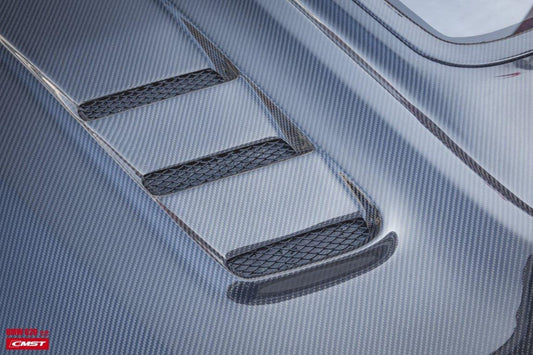 BMW 3 Series M340i 330i G20 G21 2019-ON with Aftermarket Parts - Hood Bonnet Carbon Fiber / FRP from CMST Tuning