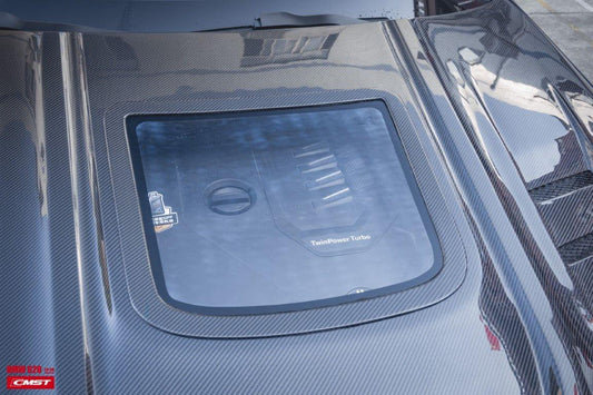 BMW 3 Series M340i 330i G20 G21 2019-ON with Aftermarket Parts - Hood Bonnet Carbon Fiber / FRP from CMST Tuning