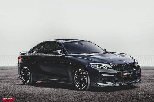 BMW M2/M2C F87 2016-2021 & 2 Series 228i 230i M235i M240i F22 F23 2014-2021 with Aftermarket Parts - GTS Carbon Fiber Hood Bonnet from CMST Tuning