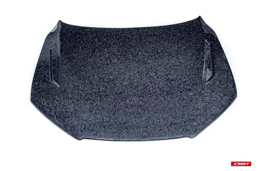 Audi RS7 S7 A7 C7 / C7.5 2012 2013 2014 2015 2016 2017 2018 with Aftermarket Parts - Hood Bonnet Carbon Fiber / FRP from CMST Tuning