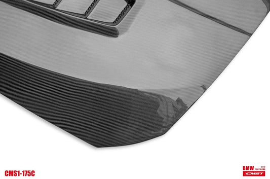 BMW M5 & 5 Series 520/523/528/530/535/550 2011 2012 2013 2014 2015 2016 with Aftermarket Parts - Hood Bonnet Carbon Fiber / FRP from CMST Tuning