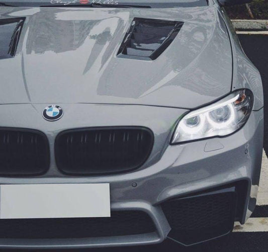 BMW M5 & 5 Series 520/523/528/530/535/550 2011 2012 2013 2014 2015 2016 with Aftermarket Parts - Hood Bonnet Carbon Fiber / FRP from CMST Tuning