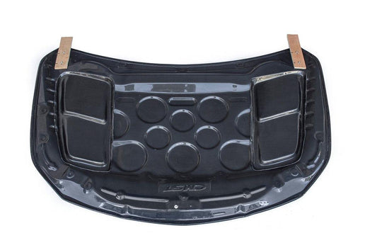 Mercedes Benz CLA45 AMG CLA250 C117 2014-2019 with Aftermarket Parts - Vented Style Hood Bonnet Carbon Fiber from CMST Tuning
