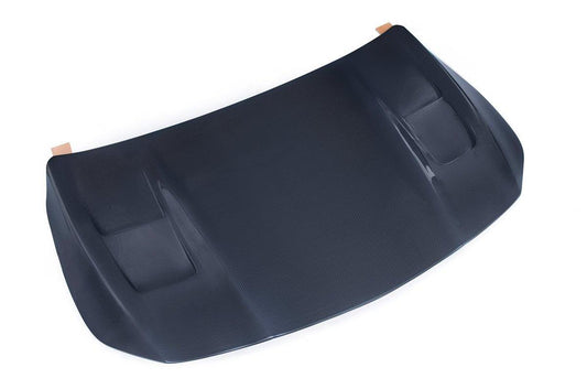 Mercedes Benz CLA45 AMG CLA250 C117 2014-2019 with Aftermarket Parts - Vented Style Hood Bonnet Carbon Fiber from CMST Tuning