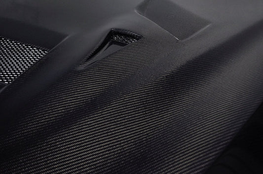 Infiniti Q50 Red Sport 400 Luxe Sensory Signature Premium Pure 2014-ON with Aftermarket Parts - Hood Bonnet Carbon Fiber / FRP from CMST Tuning