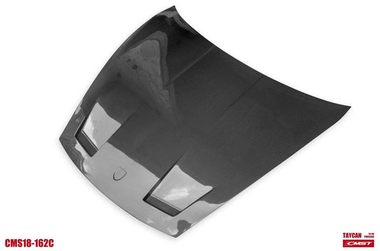 Porsche Taycan 9J1 Sedan/Cross Turismo RWD/4S/GTS/Turbo/Turbo S 2020-ON with Aftermarket Parts - OEM Hood Bonnet Carbon Fiber / FRP from CMST Tuning
