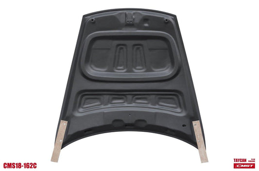 Porsche Taycan 9J1 Sedan/Cross Turismo RWD/4S/GTS/Turbo/Turbo S 2020-ON with Aftermarket Parts - OEM Hood Bonnet Carbon Fiber / FRP from CMST Tuning