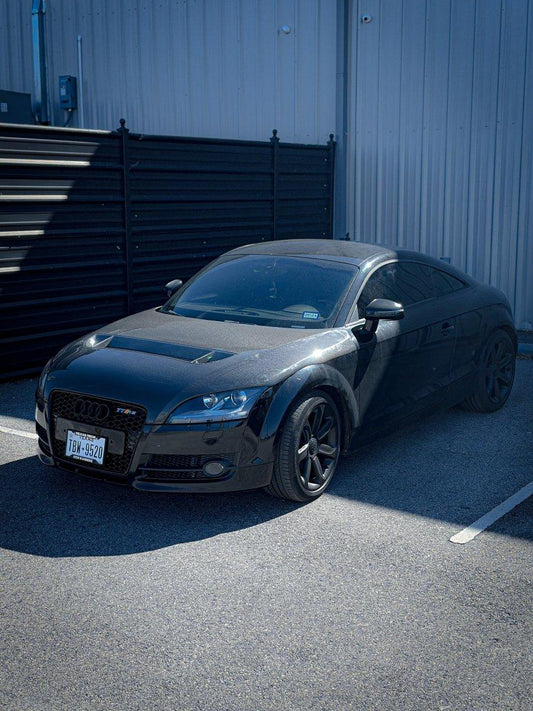 Audi TT TTS MK2 8J 2007 2008 2009 2010 2011 2012 2013 2014 2015 with Aftermarket Parts - V1 Hood Bonnet Carbon Fiber / FRP from CMST Tuning