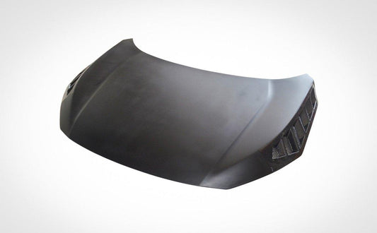 Honda Civic 10th Gen FC1 FC2 FC5 FC6 2016-2021 & FC3 FC4 2017-2021 & Civic 10th Gen FC3 FC4 FK7 2017-2021 with Aftermarket Parts - V1 Vented Style Hood Carbon Fiber / FRP from CMST Tuning