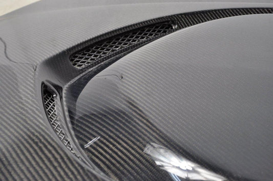 Chevrolet Camaro 5th Gen Z/28 2SS 1SS 2LT 2LS 1LT 1LS 2010-2014 & Camaro 5th Gen ZL1 2012-2015 with Aftermarket Parts - V2 Vented Style Hood Bonnet Carbon Fiber / FRP from CMST Tuning
