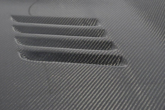 Chevrolet Camaro 5th Gen Z/28 2SS 1SS 2LT 2LS 1LT 1LS 2010-2014 & Camaro 5th Gen ZL1 2012-2015 with Aftermarket Parts - V2 Vented Style Hood Bonnet Carbon Fiber / FRP from CMST Tuning
