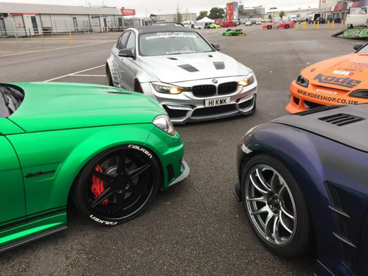 BMW 3 Series F30 F31 320 / 328 / 330 / 340 / M340 2013 2014 2015 2016 2017 2018 2019 2020 & 4 Series 428 / 430 / 435 / 440 F32 2014 2015 2016 2017 2018 2019 2020 with Aftermarket Parts - Hood Bonnet Carbon Fiber / FRP from CMST Tuning