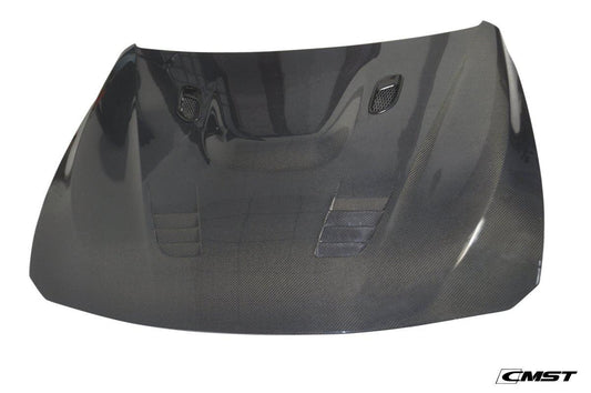 BMW 3 Series F30 F31 320 / 328 / 330 / 340 / M340 2013 2014 2015 2016 2017 2018 2019 2020 & 4 Series 428 / 430 / 435 / 440 F32 2014 2015 2016 2017 2018 2019 2020 with Aftermarket Parts - Hood Bonnet Carbon Fiber / FRP from CMST Tuning