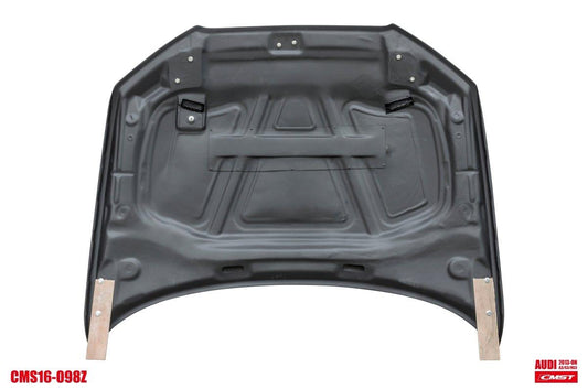 Audi RS3 S3 A3 8V / 8V.5 2014 2015 2016 2017 2018 2019 2020 with Aftermarket Parts - V4 Hood Bonnet Carbon Fiber / FRP from CMST Tuning