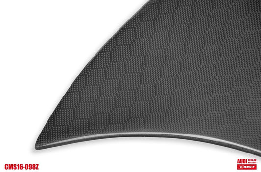 Audi RS3 S3 A3 8V / 8V.5 2014 2015 2016 2017 2018 2019 2020 with Aftermarket Parts - V4 Hood Bonnet Carbon Fiber / FRP from CMST Tuning