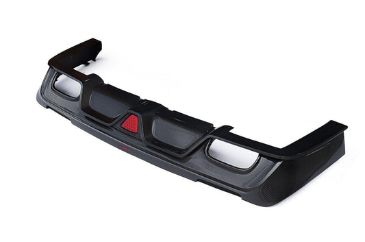Dodge Challenger Hellcat Redeye T/A Scat Pack 392 SRT R/T SXT SE 2008-2023 with Aftermarket Parts - Carbon Fiber / FRP Rear Diffuser from CMST Tuning