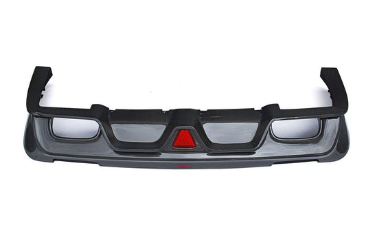 Dodge Challenger Hellcat Redeye T/A Scat Pack 392 SRT R/T SXT SE 2008-2023 with Aftermarket Parts - Carbon Fiber / FRP Rear Diffuser from CMST Tuning