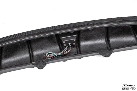 Honda Civic 11th Gen FE1 FE2 FE4 2022-ON with Aftermarket Parts - Side Skirts Carbon Fiber / FRP from CMST Tuning