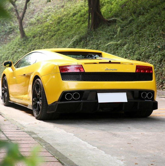 Lamborghini Gallardo 2009-2014 with Aftermarket Parts - Rear Diffuser Carbon Fiber / FRP from CMST Tuning