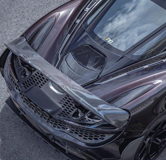McLaren 720s 2018-2023 with Aftermarket Parts - OE Style Rear Intake Vents Carbon Fiber / FRP from CMST Tuning