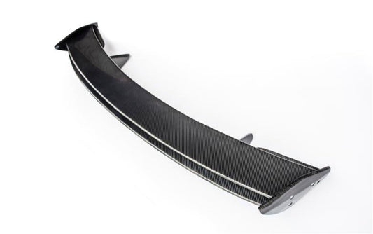 Infiniti Q60 Red Sport 400 Premium Luxe Sport Pure 2017-2022 with Aftermarket Parts - Project Black S Concept Style Rear Spoiler Wing Carbon Fiber/FRP from CMST Tuning