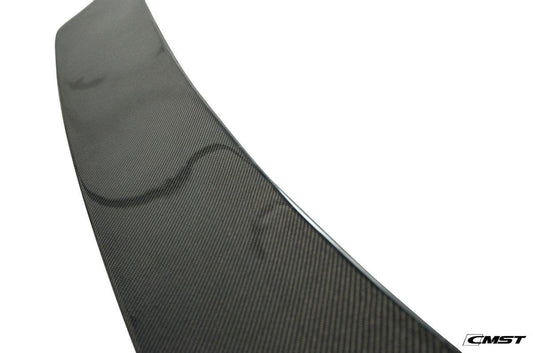 Dodge Challenger Hellcat Redeye T/A Scat Pack 392 SRT R/T SXT SE 2008-2023 with Aftermarket Parts - Rear Duck Bill Tail Spoiler Carbon Fiber / FRP from CMST Tuning