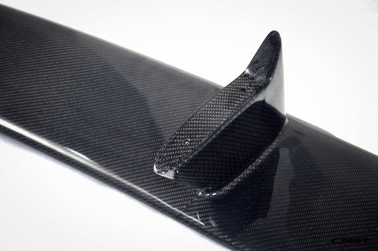 Ford Mustang GT 5.0 Mach1 Bullitt V6 3.6 Ecoboost 2.3 S550.1 S550.2 2015-2023 with Aftermarket Parts - V2 Style Rear Wing Carbon Fiber / FRP from CMST Tuning