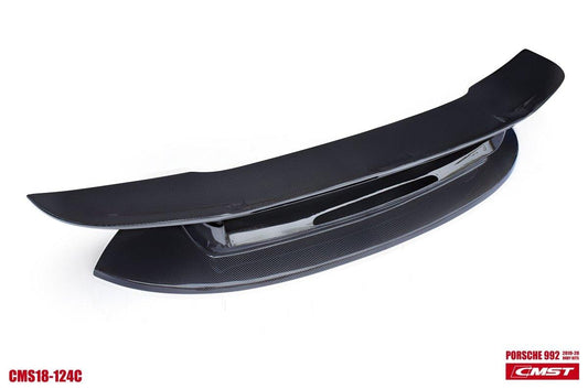 Porsche 911 992 992.1 Carerra Base/S/T/4/4S/Targa 4/Targa 4S/GTS 2020-2024 with Aftermarket Parts - V2 Style Carbon Fiber & FRP Rear Spoiler from CMST Tuning