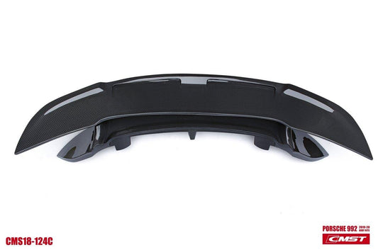 Porsche 911 992 992.1 Carerra Base/S/T/4/4S/Targa 4/Targa 4S/GTS 2020-2024 with Aftermarket Parts - V2 Style Carbon Fiber & FRP Rear Spoiler from CMST Tuning