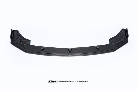 BMW 3 Series 330i M340i G20 G28 Pre-LCI 2020-2022 & 3 Series 330i M340i G20 G28 LCI 2023-ON & M3 G80 2021-ON with Aftermarket Parts - Pre-preg Carbon & FRP Rear Spoiler from CMST Tuning