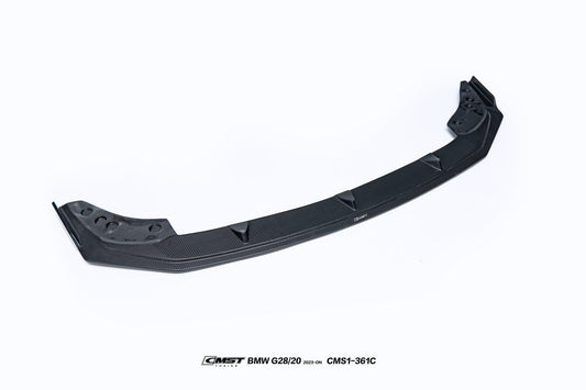 BMW 3 Series 330i M340i G20 G28 Pre-LCI 2020-2022 & 3 Series 330i M340i G20 G28 LCI 2023-ON & M3 G80 2021-ON with Aftermarket Parts - Pre-preg Carbon & FRP Rear Spoiler from CMST Tuning