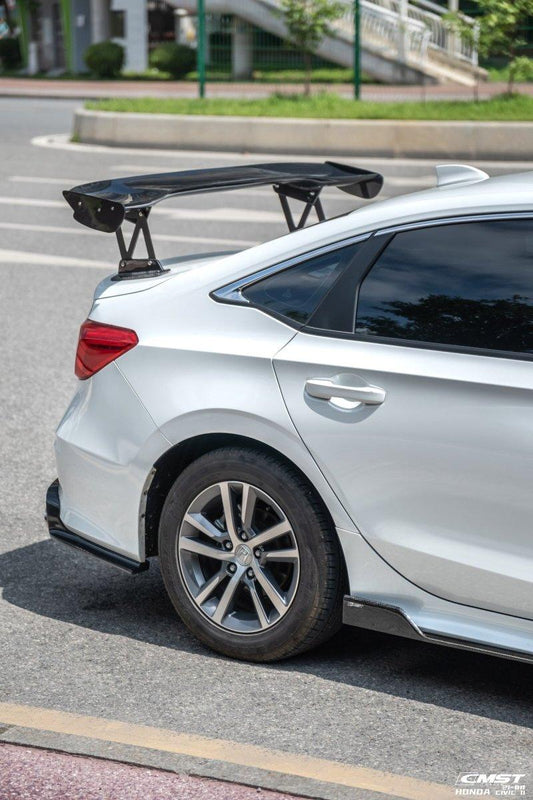 Honda Civic 11th Gen FE1 FE2 FE4 2022-ON with Aftermarket Parts - Rear Spoiler Wing Carbon Fiber / FRP from CMST Tuning
