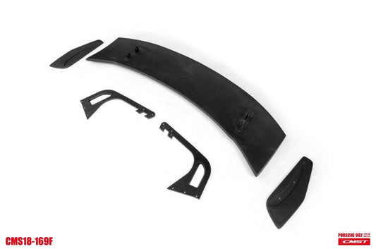 Porsche 911 992 992.1 Carerra Base/S/T/4/4S/Targa 4/Targa 4S/GTS 2020-2024 with Aftermarket Parts - V2 & GT3 Style Carbon Fiber & FRP Rear Spoiler Wing from CMST Tuning