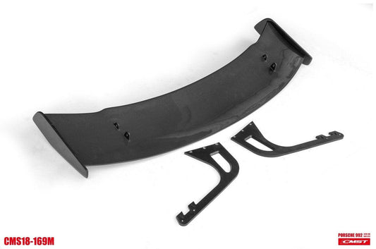 Porsche 911 992 992.1 Carerra Base/S/T/4/4S/Targa 4/Targa 4S/GTS 2020-2024 with Aftermarket Parts - V2 & GT3 Style Carbon Fiber & FRP Rear Spoiler Wing from CMST Tuning