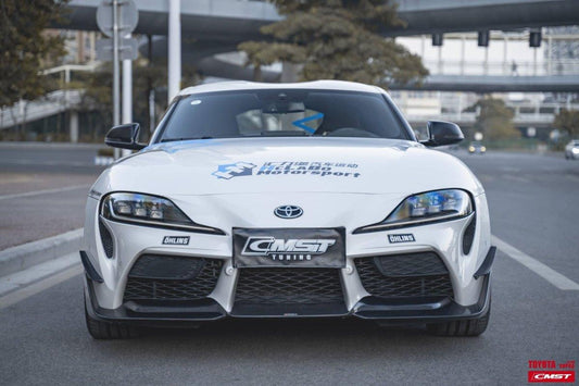 CMST Tuning Carbon Fiber Replacement Front Lip Splitter for Toyota GR Supra A90 A91 2020 2021 2022 - Performance SpeedShop