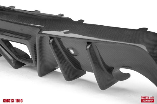 Toyota Supra MK5 A90 A91 3.0 2.0 2020-ON with Aftermarket Parts - Rear Diffuser Carbon Fiber / FRP from CMST Tuning