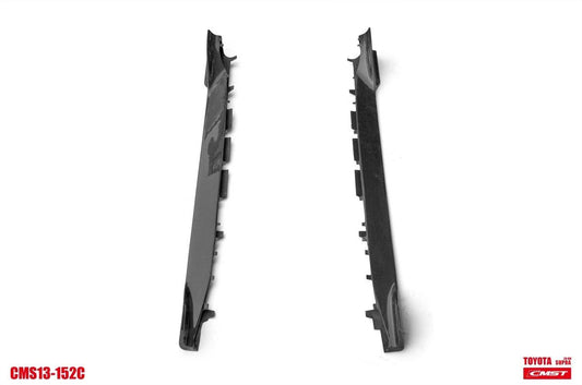 Toyota Supra MK5 A90 A91 3.0 2.0 2020-ON with Aftermarket Parts - Side Skirts Carbon Fiber / FRP from CMST Tuning