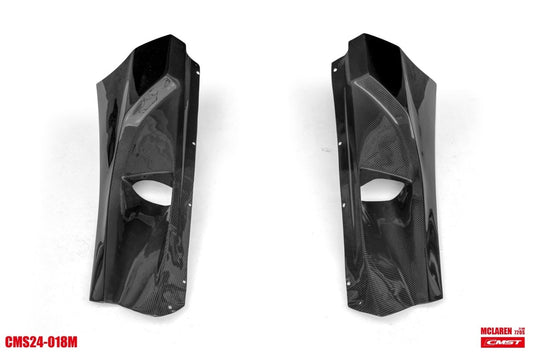 McLaren 720s 2018-2023 & 765LT 2021-2022 & 750s 2024-on with Aftermarket Parts - 765lt Conversion Style Side Skirts Carbon Fiber / FRP from CMST