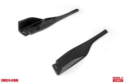 McLaren 720s 2018-2023 & 765LT 2021-2022 & 750s 2024-on with Aftermarket Parts - 765lt Conversion Style Side Skirts Carbon Fiber / FRP from CMST
