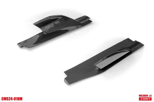 McLaren 720s 2018-2023 & 765LT 2021-2022 & 750s 2024-on with Aftermarket Parts - 765lt Conversion Style Side Skirts Carbon Fiber / FRP from CMST