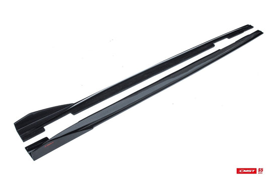 Audi S5 A5 S-line B9 2017 2018 2019 with Aftermarket Parts - Side Skirts Carbon Fiber from CMST Tuning